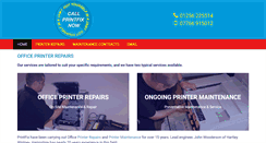 Desktop Screenshot of printfix.co.uk