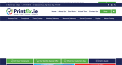 Desktop Screenshot of printfix.ie